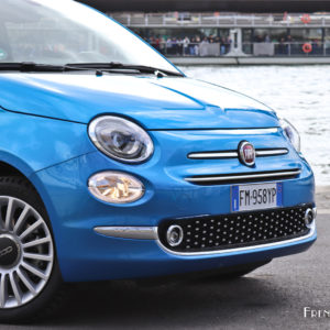 Photo bouclier avant Fiat 500 Mirror (2018)