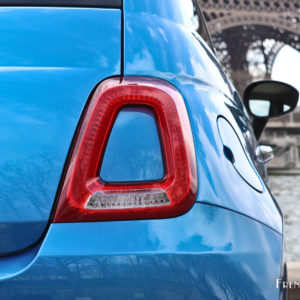 Photo feu arrière Fiat 500 Mirror (2018)