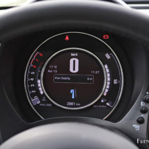 Photo combiné compteur Fiat 500 Mirror (2018)