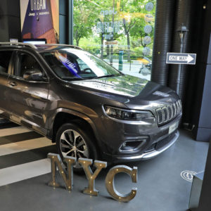 Photo nouvelle Jeep Cherokee – MotorVillage Paris (Avril 2018)