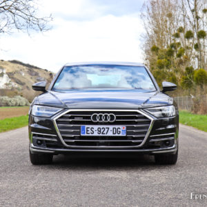 Photo face avant Audi A8 V6 TDI (2018)