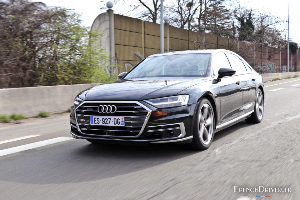 Photo essai route Audi A8 V6 TDI (2018)