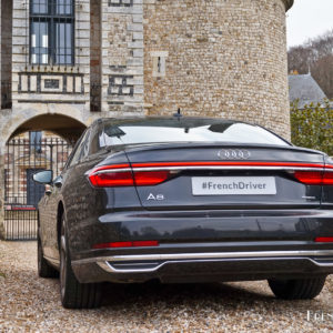 Photo bouclier arrière Audi A8 V6 TDI (2018)