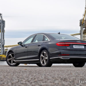 Photo 3/4 arrière statique Audi A8 V6 TDI (2018)