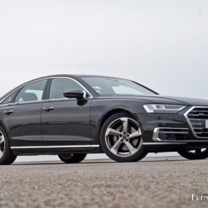 Photo 3/4 avant statique Audi A8 V6 TDI (2018)