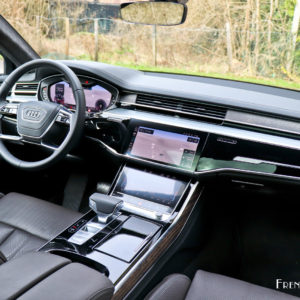 Photo intérieur cuir Audi A8 V6 TDI (2018)
