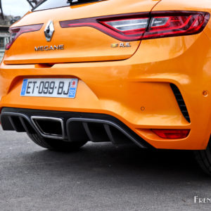 Photo bouclier arrière Renault Mégane IV R.S. (2018)