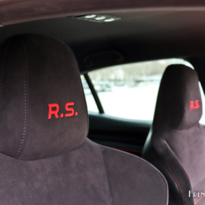 Photo détail siège Alcantara Renault Mégane IV R.S. (2018)