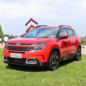 Photo 3/4 avant Citroën C5 Aircross SUV – Paris (2018)