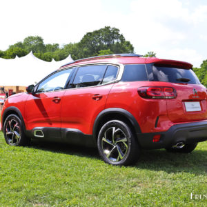 Photo 3/4 arrière Citroën C5 Aircross SUV – Paris (2018)