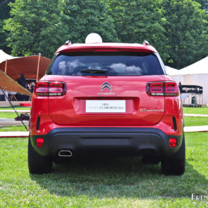 Photo face arrière Citroën C5 Aircross SUV – Paris (2018)