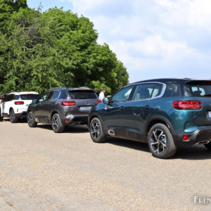 Photo prototypes Citroën C5 Aircross SUV – Paris (2018)