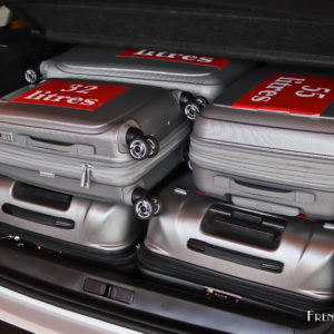 Photo valises coffre Citroën C5 Aircross SUV – Paris (2018)