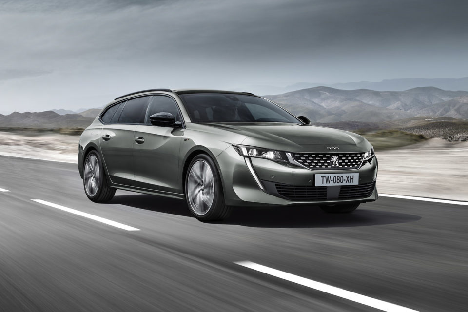 Photo officielle Peugeot 508 SW II (2018)