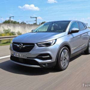 Photo essai route Opel Grandland X (2018)