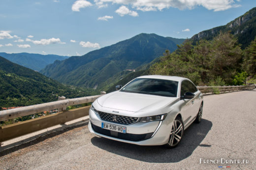 Photo essai face avant Peugeot 508 II (2018)