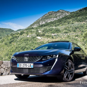 Photo essai 3/4 avant Peugeot 508 GT II (2018)