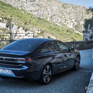 Photo essai 3/4 arrière Peugeot 508 GT II (2018)