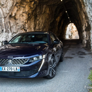 Photo essai face avant Peugeot 508 GT II (2018)