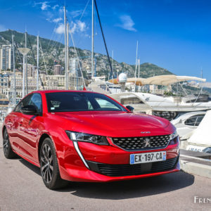 Photo essai 3/4 avant Peugeot 508 GT Line II (2018)