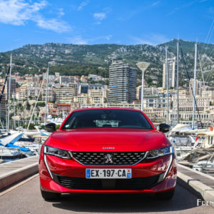 Photo essai face avant Peugeot 508 GT Line II (2018)