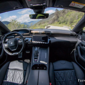 Photo essai intérieur cuir Sellier Peugeot 508 GT II (2018)