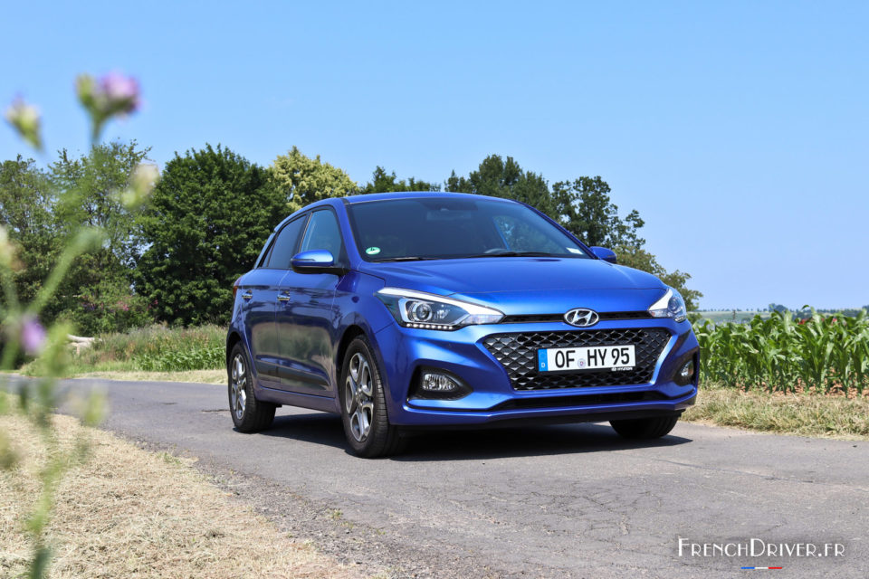 Photo essai Hyundai i20 restylée (2018)