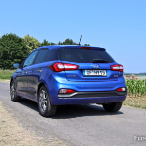 Photo essai Hyundai i20 restylée (2018)