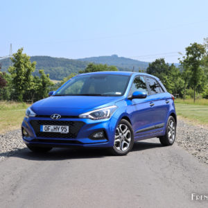 Photo essai Hyundai i20 restylée (2018)