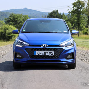 Photo essai Hyundai i20 restylée (2018)