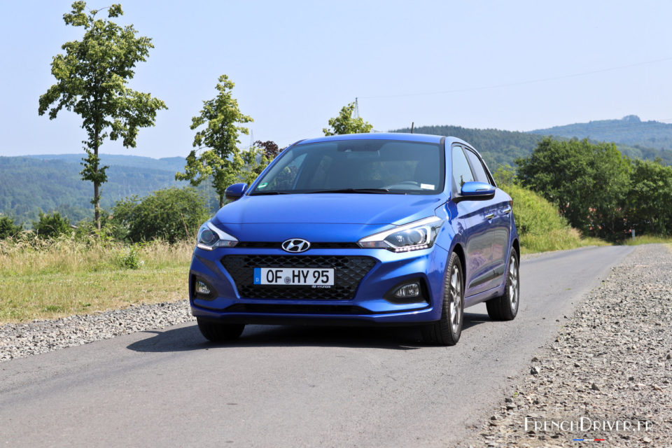 Photo essai Hyundai i20 restylée (2018)