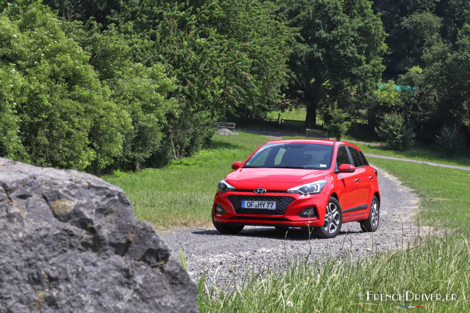 Photo essai Hyundai i20 restylée (2018)