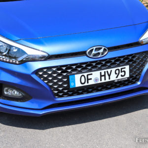 Photo bouclier avant Hyundai i20 restylée (2018)