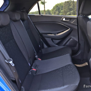 Photo banquette arrière Hyundai i20 restylée (2018)