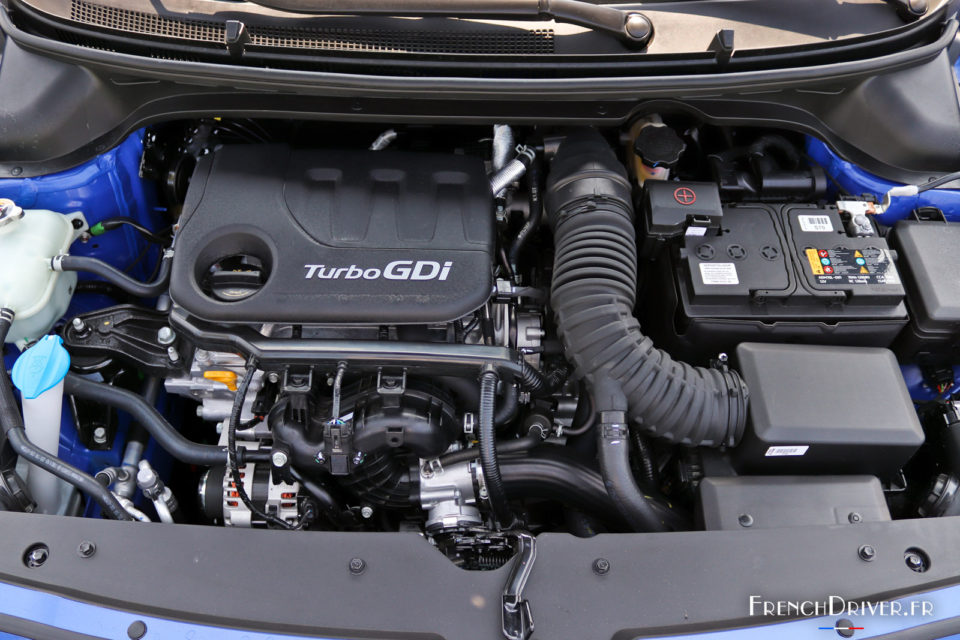 Photo moteur essence 1.0 T-GDi 120 Hyundai i20 restylée (2018)