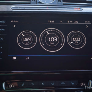 Photo écran tactile mode Sport Volkswagen Arteon (2018)