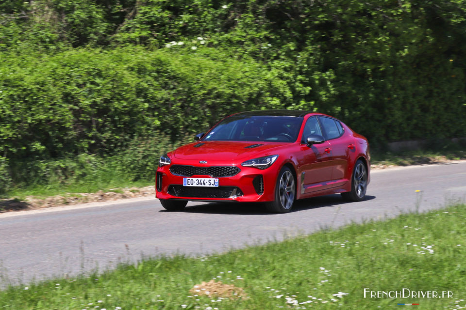 Photo essai dynamique Kia Stinger GT (2018)