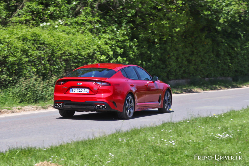 Photo essai dynamique Kia Stinger GT (2018)