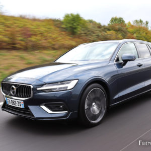 Photo essai route Volvo V60 (2018)