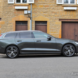 Photo essai route statique Volvo V60 (2018)