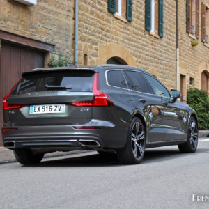 Photo essai route statique Volvo V60 (2018)