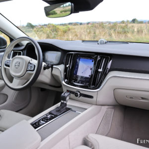 Photo intérieur cuir Volvo V60 (2018)