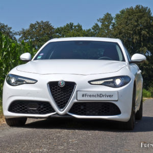 Photo face avant Alfa Romeo Giulia Veloce (2018)