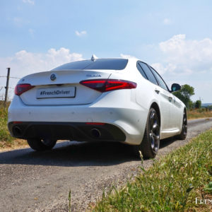 Photo essai route Alfa Romeo Giulia Veloce (2018)