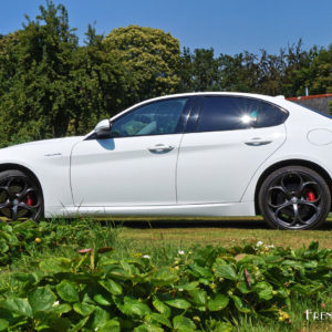 Photo profil Alfa Romeo Giulia Veloce (2018)