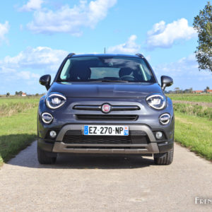 Photo face avant Fiat 500X restylé (2018)