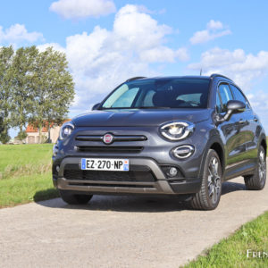 Photo essai route Fiat 500X restylé (2018)