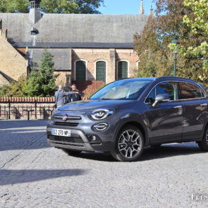 Photo 3/4 avant statique Fiat 500X restylé (2018)