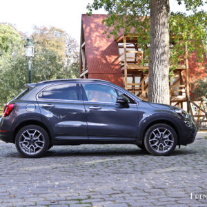 Photo profil Fiat 500X restylé (2018)