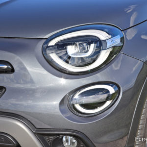 Photo phare avant LED Fiat 500X restylé (2018)